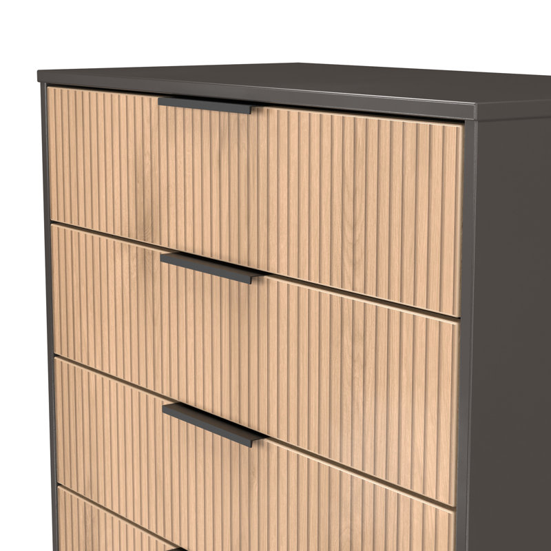 77 cm W Chest of 4 Drawers