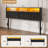  California King Headboard Only With Storage, Adjustable Height, Velvet Upholstered Cal King Head Board With Led Lights & Charging Station, Modern Freestanding Headboard, Easy Assembly, Black-667575262-667575249