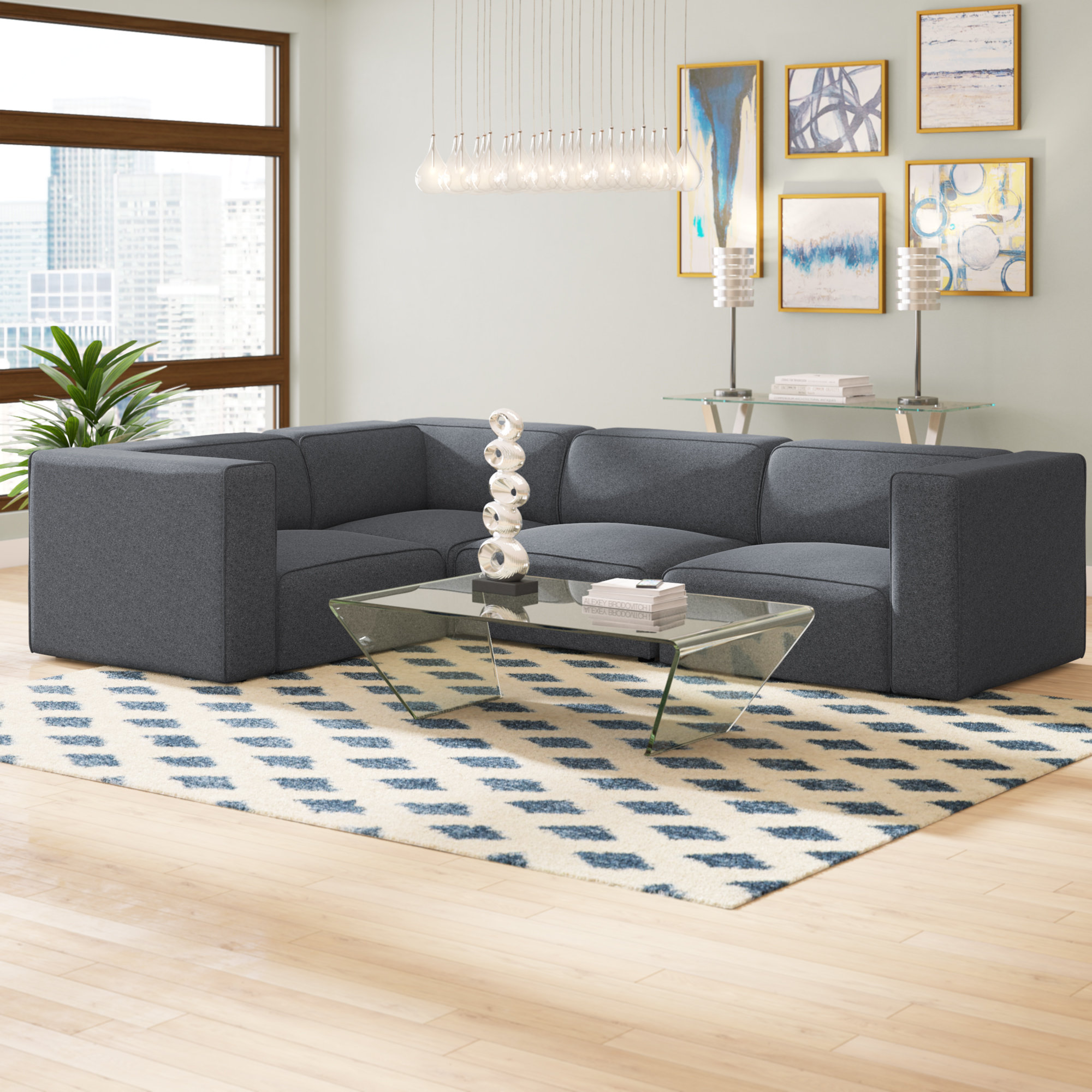 Worthley armless top chair