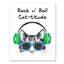 Art sur toile Rock N 'Roll Cattitude-150300869-150300870