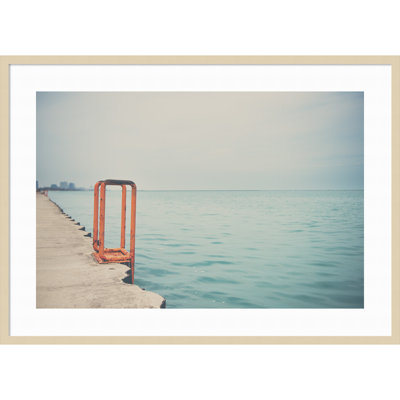 The Orange Steps Photo Print