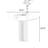 White Round Sintered Stone Dining table-335295306