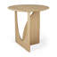 Geometric Solid Wood End Table-64468346