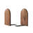 Non-skid Bookend Hold Heavy Books 7x4x5in Wood Bookends for Heavy Books for Office