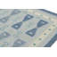 Rug & Kilim’S Scandinavian Style Rug In Blue Tones With Hourglass Patterns