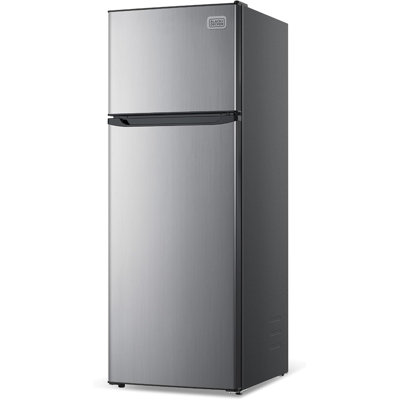 BLACK+DECKER 12 Cu. Ft. Top Mount Apartment Refrigerator/Freezer,White