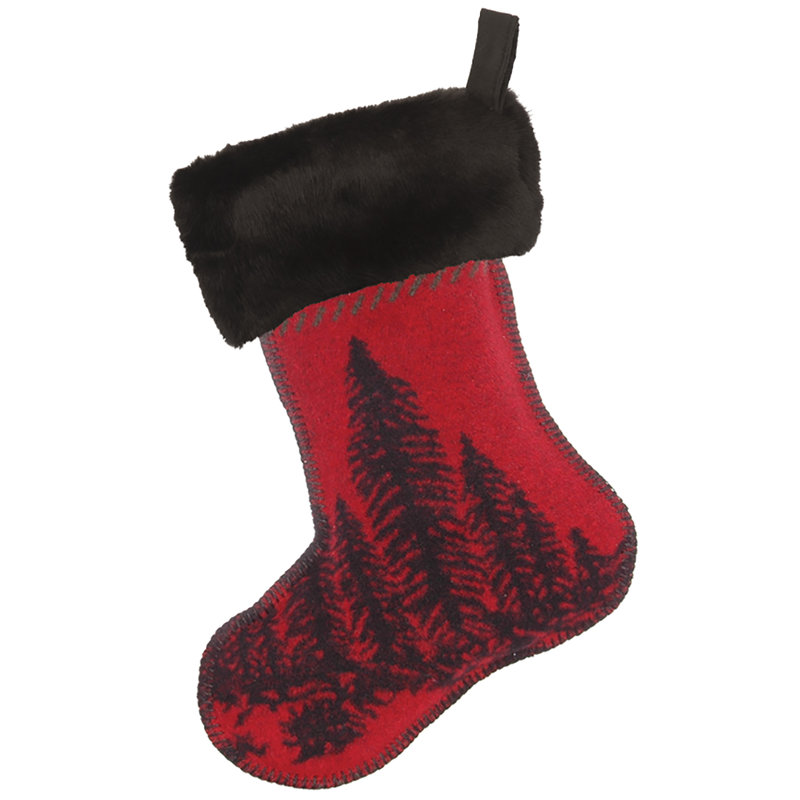 Chaussette de Noël Wooded River WR Bear (14 x 20)