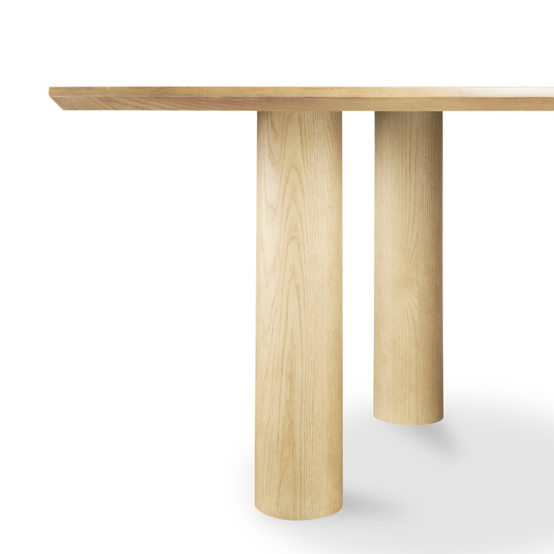Finley Dining Table, Natural