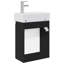Single Bathroom Vanity with Ceramic Basin-205916189