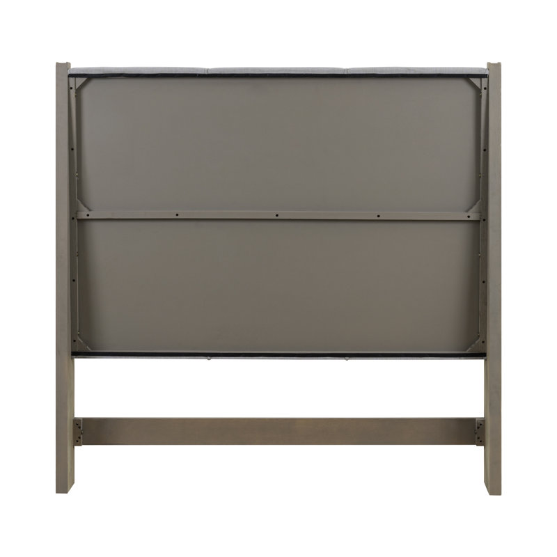 Chantee Upholstered Panel Headboard, Queen