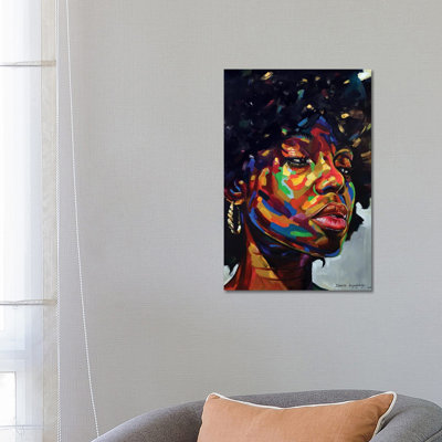 Free But Hungry III by Damola Ayegbayo - Print on Canvas