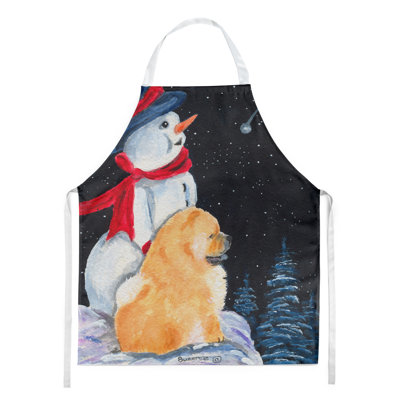 Christmas No Pattern Bib Apron