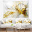 Tapisserie galaxie spirale jaune Abstract-28505847