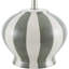 Lampe de table en céramique avec abat-jour cloche en lin-669483633
