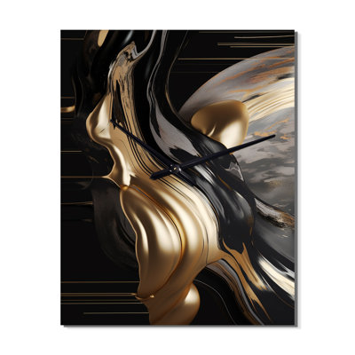Ilsi - Abstract Marble Wall Clock