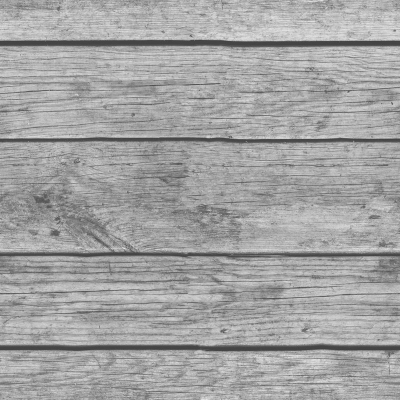 Panneau de papier peint amovible Natka Shiplap, Gris
