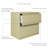 Hirsh 30'' Wide 2 -Drawer Steel File Cabinet-226937233