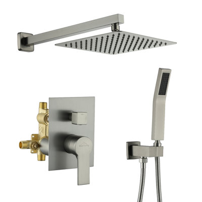 Système de douche complet avec valve brute
