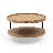 Stylish & Modern Dualta, 3 Legs Tray Top Round Coffee Table with Storage Shelf-1506535071-1499365663-1496399559