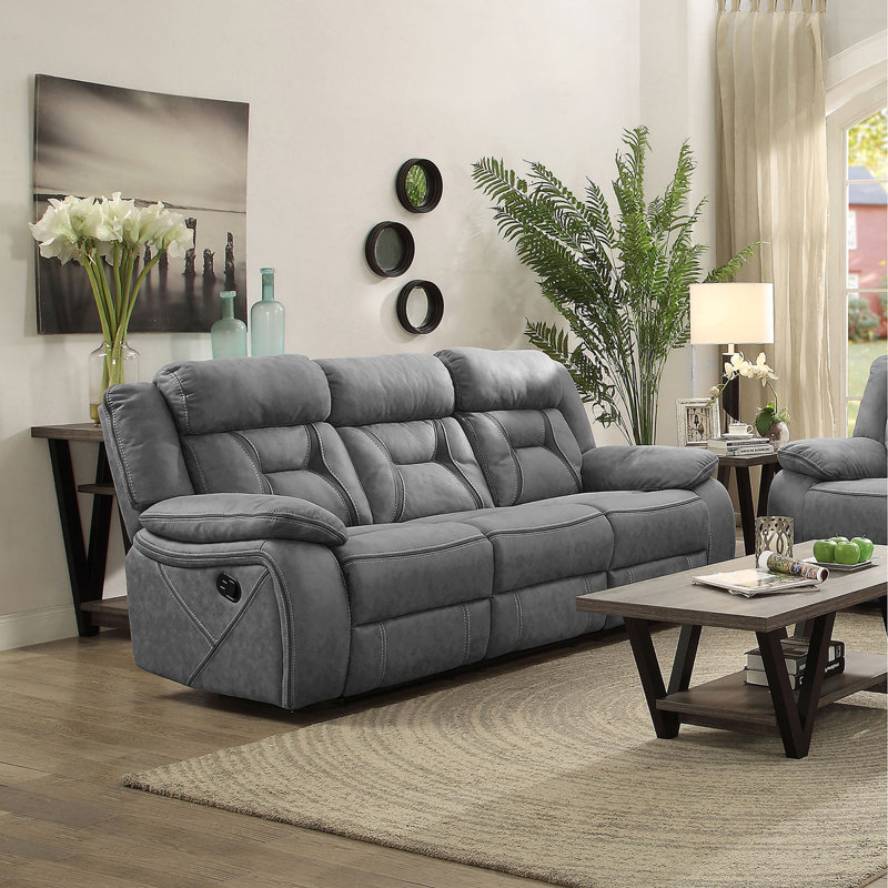 Canapé Bellingham, Grey, H 41 po x l 84 po x P 39 po