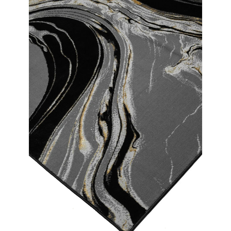 Geometric Area Rug, Rectangle 200 x 290 cm