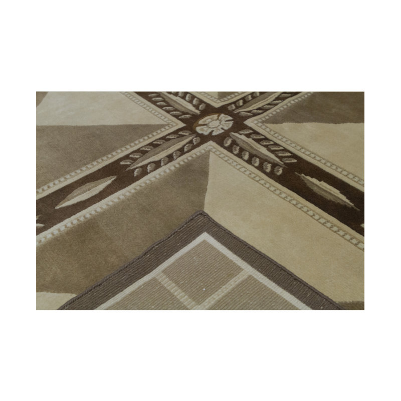 Himalayan Wool Geometric Area Rug