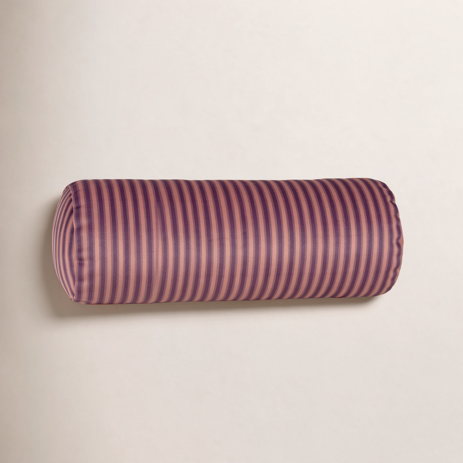 39" x 30" Pillow Cover and Insert, Polyfill, Cherry Stripe, 21" x 8"