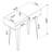 Rockefeller 39" Console Table-580729759-580729754