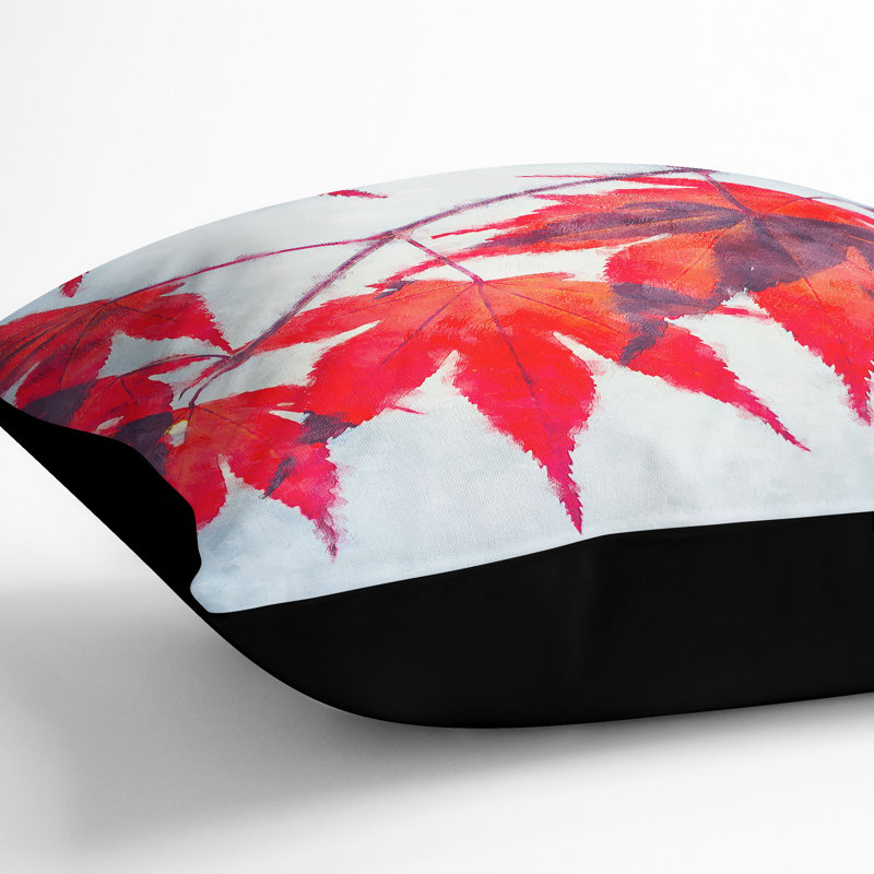 Square Throw Cushion, Black, 40cm H x 40cm W x 15cm D