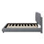Lit plateforme tapissier, structure solide et design courbé élégant-865680643-865680653