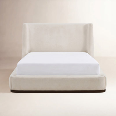 Wingback Platform Bed