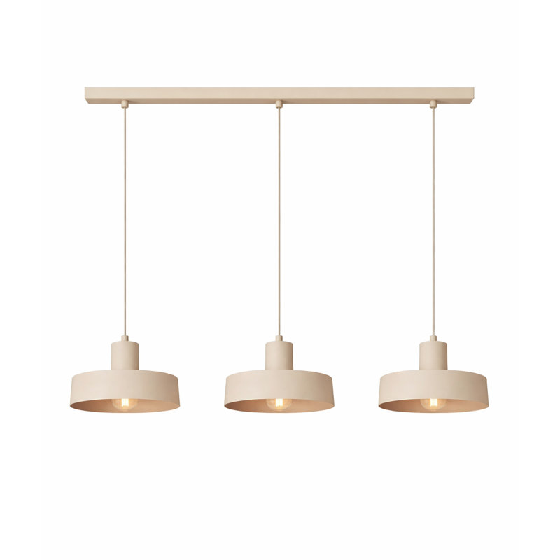 - Light Pendant, Matte Beige