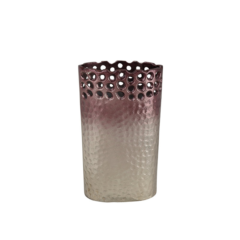 Vase de table en aluminium