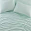 4 draps, 100% molleton, douillet, ultra doux, boulochage, lavable à la machine, livré avec des draps-housses plats et 2 taies d'oreiller pour un lit relaxant