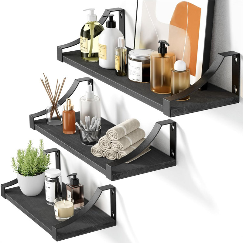 Floating Shelf, Black