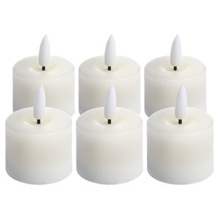 Unscented Flameless Tealight Candle (Set of 6)