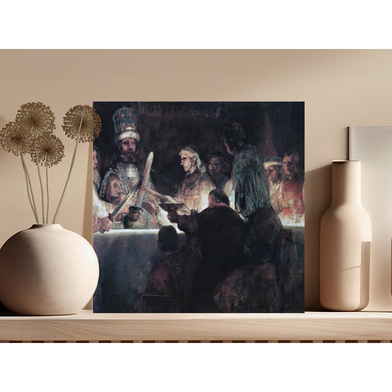 Middaugh Wrapped Canvas Print Set, 14x14