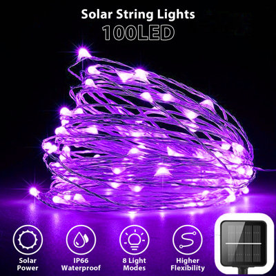 Kafi Indoor 1 - Bulb 5.07'' Solar Powered LED String Lights String Light