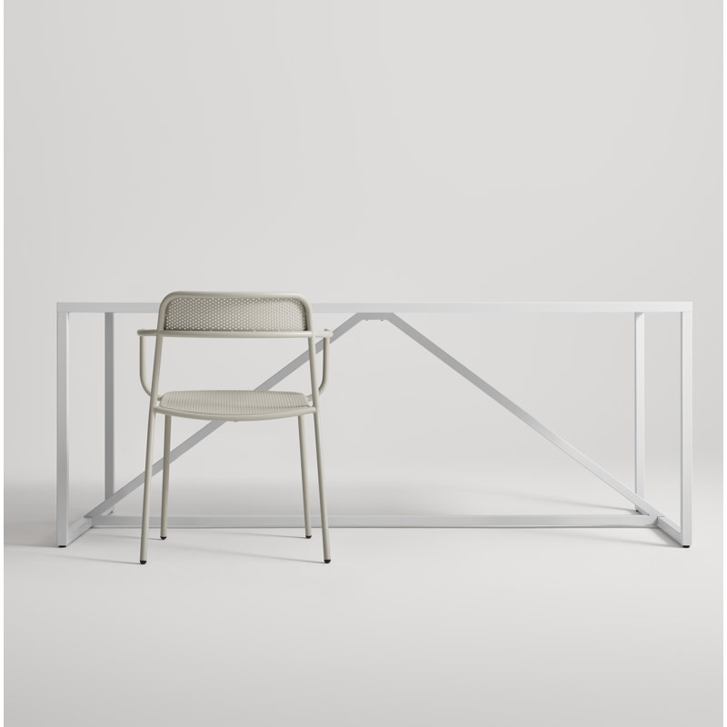 Trim Arm Chair, Putty