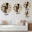 Femme jouant de la trompette jazz - horloge murale moderne-60328973