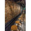 Panneau mural en bois d'ingénierie de 12 po x 48 po Matrix en brun récupéré Matrix
