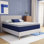 Matelas hybride en mousse viscoélastique gélifiée mi-ferme 14 po Avenco