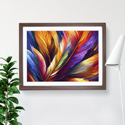 Bird Feather - Single Picture Frame Painting