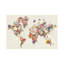 «Botanical Floral Map Light» par Wild Apple Portfolio - impression d'art graphique-52940883-52940884-52940885