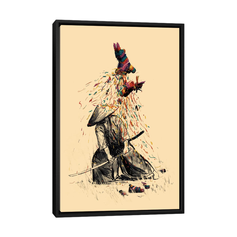« target practice » par nicebleed, impression sur toile, H 26 po x l 18 po x P 1,5 po, Toile avec cadre noir, Pas de tapis