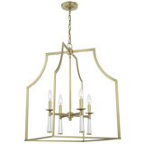 Baxter 4-Light Shaded Chandelier