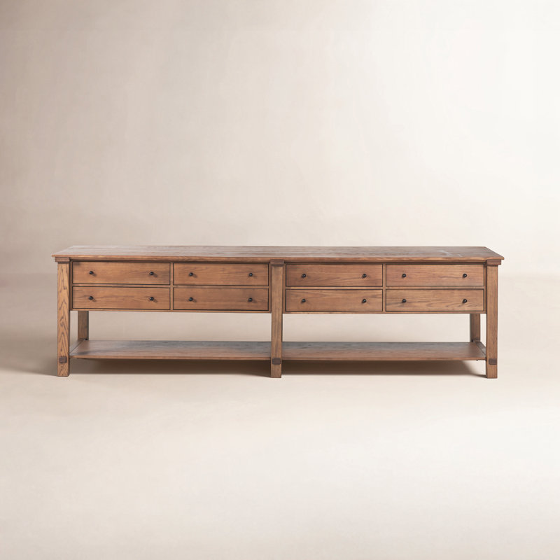 Gardendale Kitchen Island, Tan Oak Veneer