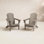 Laguna Foldable Outdoor Adirondack Set
