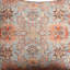  Coussin décoratif carré en coton fabriqué à la main à motif floral rétro