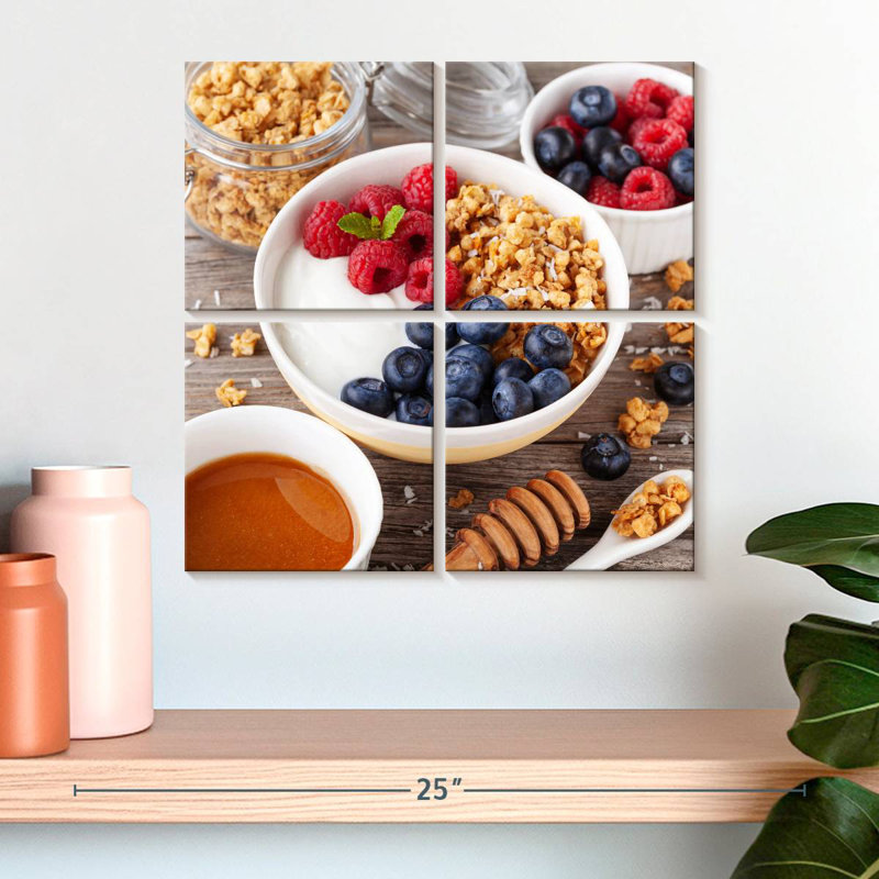 Yarlin Healthy Granola Breakfast, 18" H x 18" W
